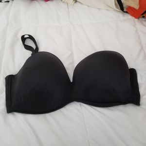 Lane Bryant black 7 way strapless bra